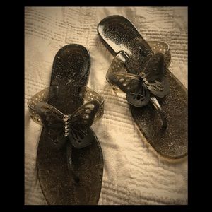 Coach Butterfly jelly sandals